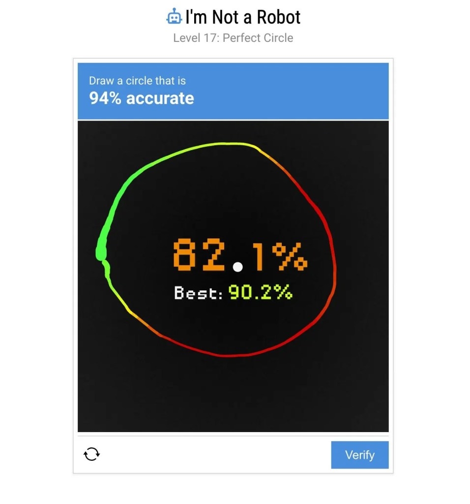 I'm Not a Robot Prove your humanity once and for all