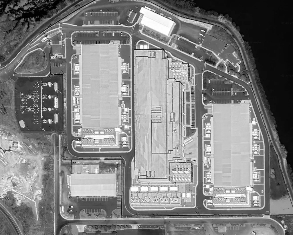 Google Data Center, The Dalles, OregonMap data ©2024 Google