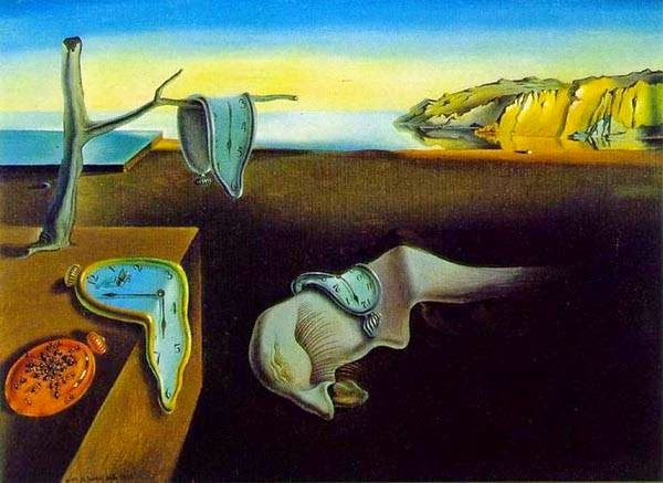 salvador dali persistence of memory clocks meaning