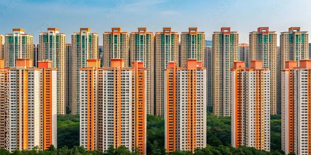 same buildings