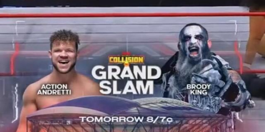 Brody King vs. Action Andretti Added To AEW Collision Grand Slam | Fightful  News