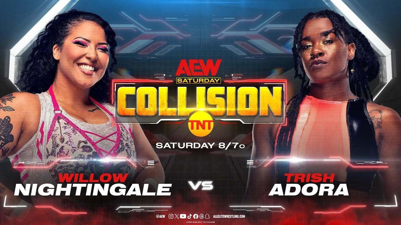 WWE 2K24 Willow Nightingale Vs. Trish Adora | AEW Collison 10/5/24