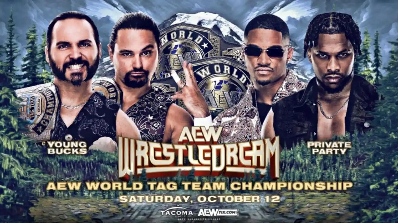 AEW WrestleDream: Young Bucks vs. Private Party Result