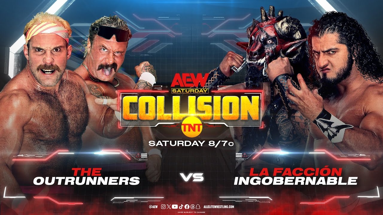 WWE 2K24 The Outrunners Vs. La Faccion Ingobernable | AEW Collision 10/19/24