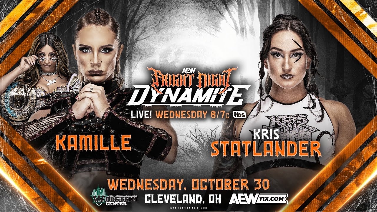 WWE 2K24 Kamille Vs. Kris Statlander | AEW Fright Night Dynamite 10/30/24