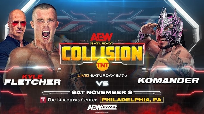 WWE 2K24 Kyle Fletcher Vs. Komander | AEW Collision 11/2/24