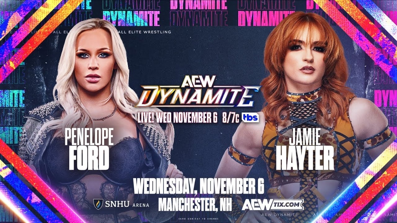 WWE 2K24 Penelope Ford Vs. Jamie Hayter | AEW Dynamite 11/6/24