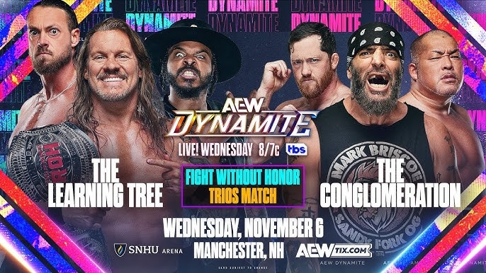 WWE 2K24 The Learning Tree Vs. The Conglomeration | AEW Dynamite 11/6/24