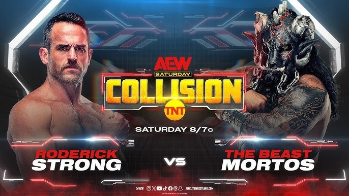 WWE 2K24 Roderick Strong Vs. The Beast Mortos | AEW Collision 11/9/24 -  YouTube