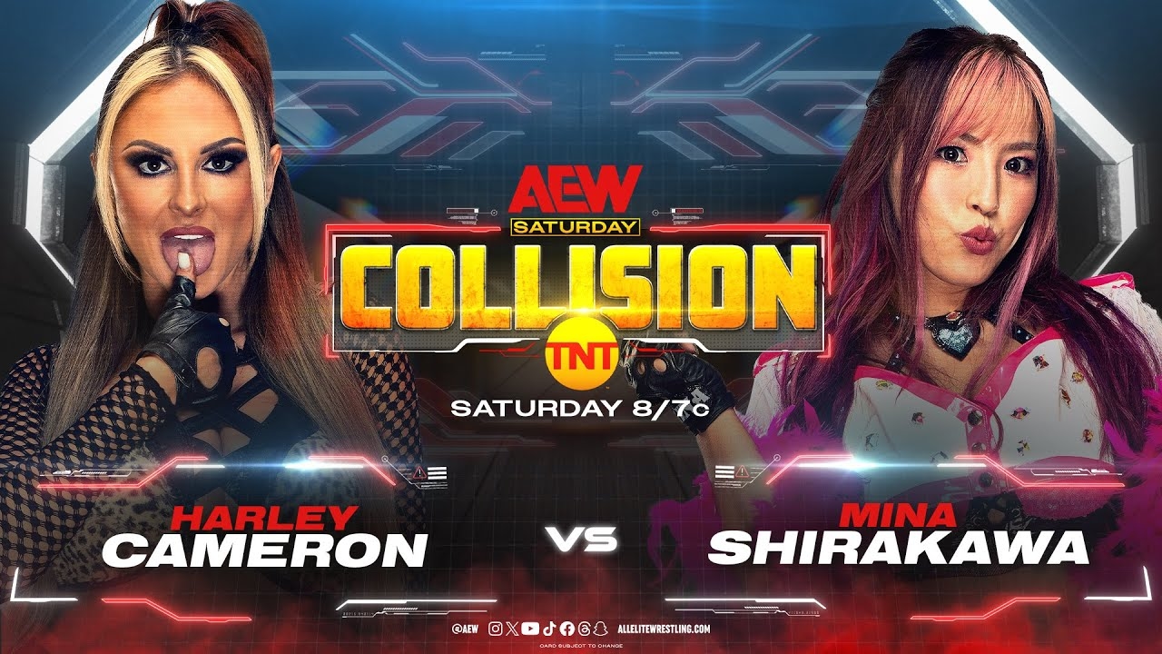 WWE 2K24 Harley Cameron Vs. Mina Shirakawa | AEW Collision 11/16/24