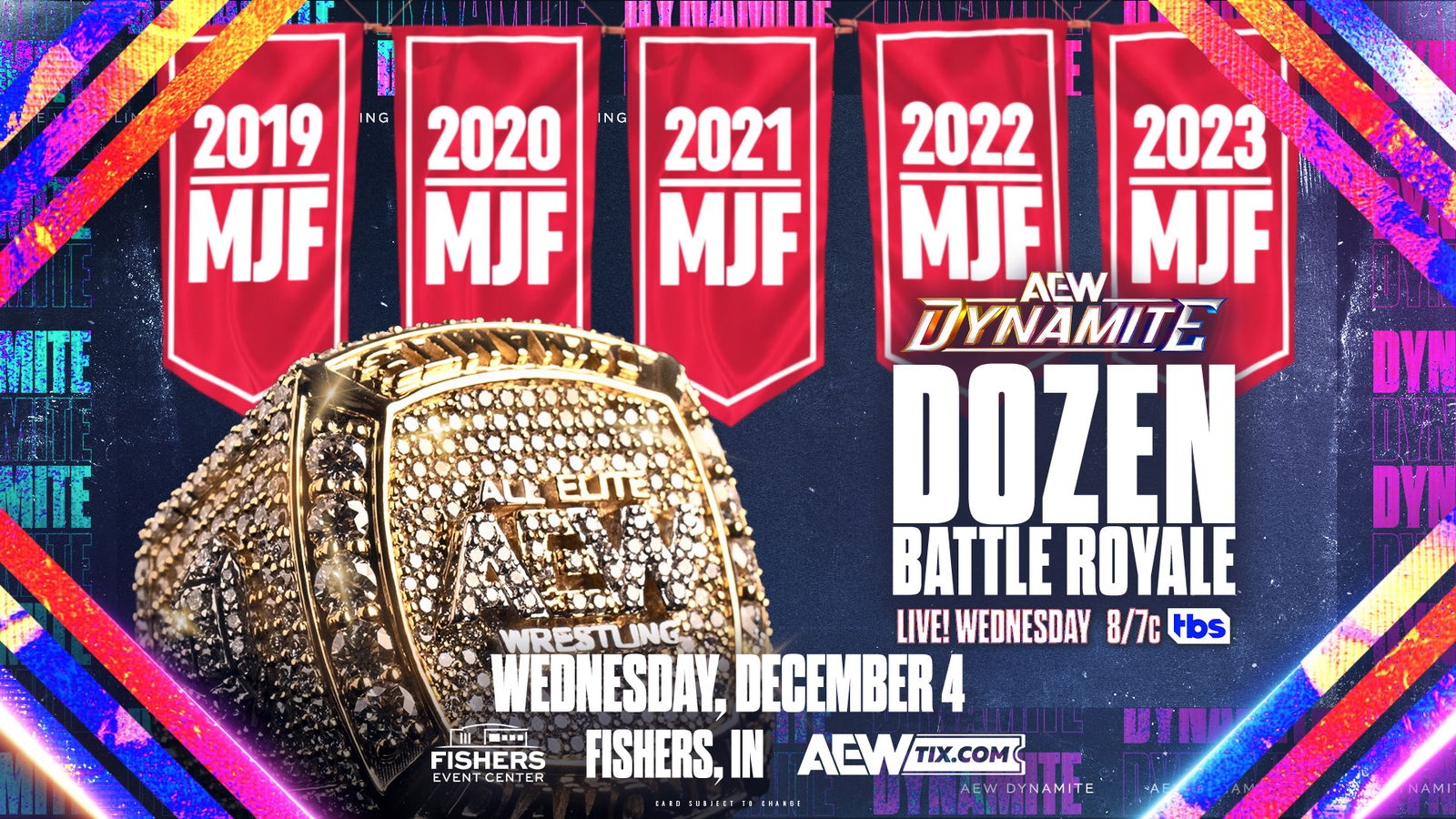 AEW Dynamite live results: Dynamite Dozen battle royale - F4W/WON