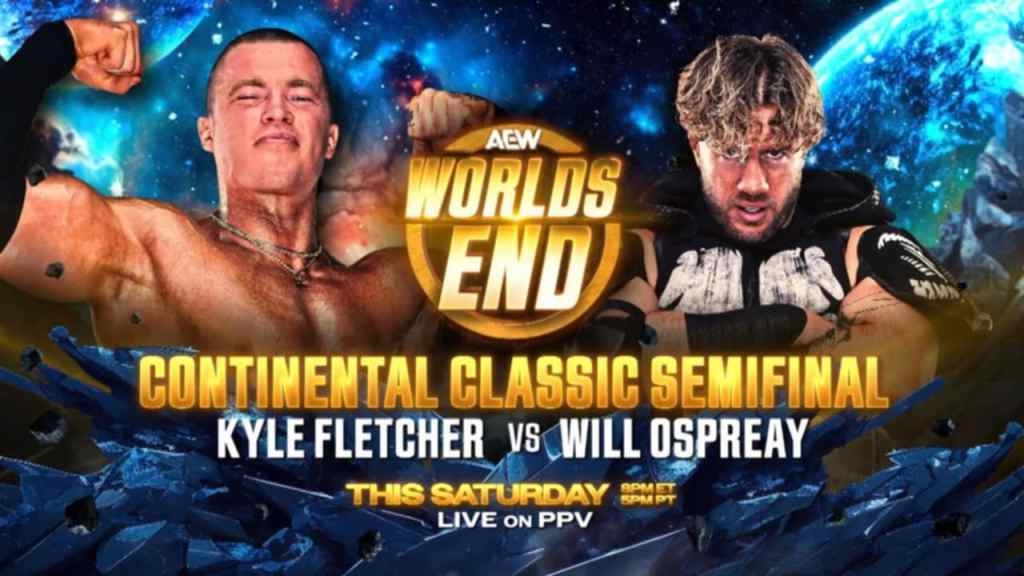 AEW Worlds End: Kyle Fletcher vs. Will Ospreay Result