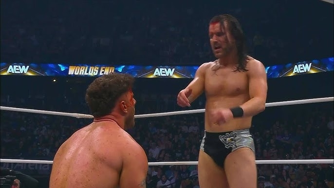 Adam Cole vs MJF Dainamite Diamond Ring Match AEW Worlds End 2024 Highlights