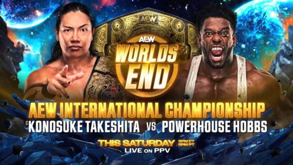 AEW Worlds End: Takeshita vs. Powerhouse Hobbs Result