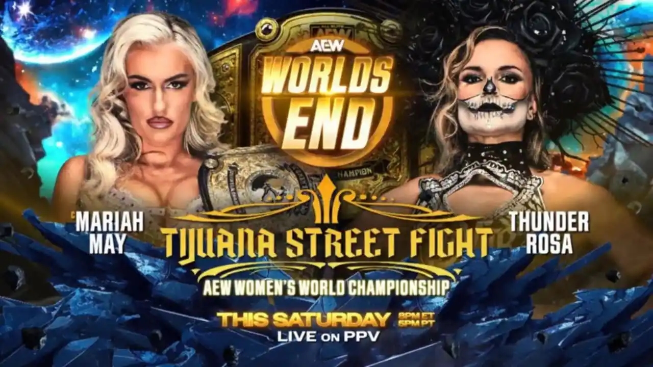 AEW Worlds End: Mariah May vs. Thunder Rosa Result