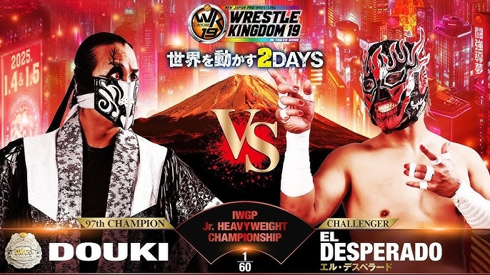 DOUKI vs El Desperado at Wrestle Kingdom!