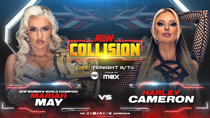 AEW Collision Results [01/11/25]: Mariah May Bests Harley Cameron In Hot  Girl Graps