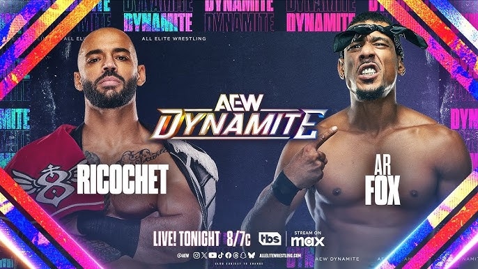 WWE 2K24 Ricochet Vs. AR Fox | AEW Dynamite 1/29/25