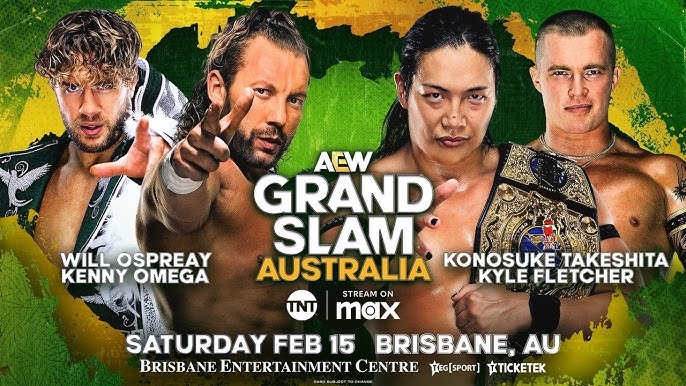 WWE 2K24 Will Ospreay & Kenny Omega Vs. The Don Callis Family | AEW Grand  Slam Australia 2025 - YouTube