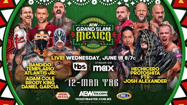 AEW Summer Blockbuster Spoilers) Another Huge Tag Match made for Grand Slam Mexico : r/SquaredCircle