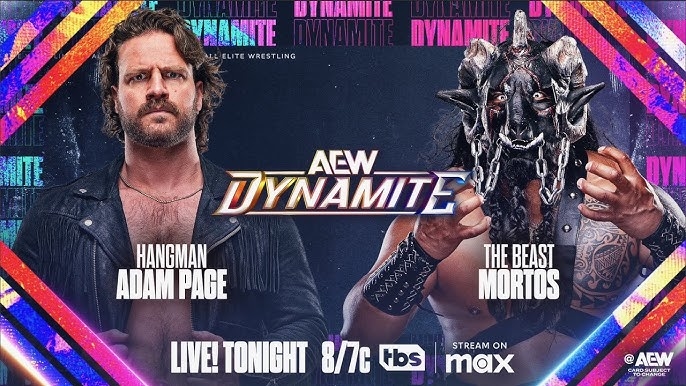 WWE 2K25 "Hangman" Adam Page Vs. The Beast Mortos - AEW Dynamite 6/25/25