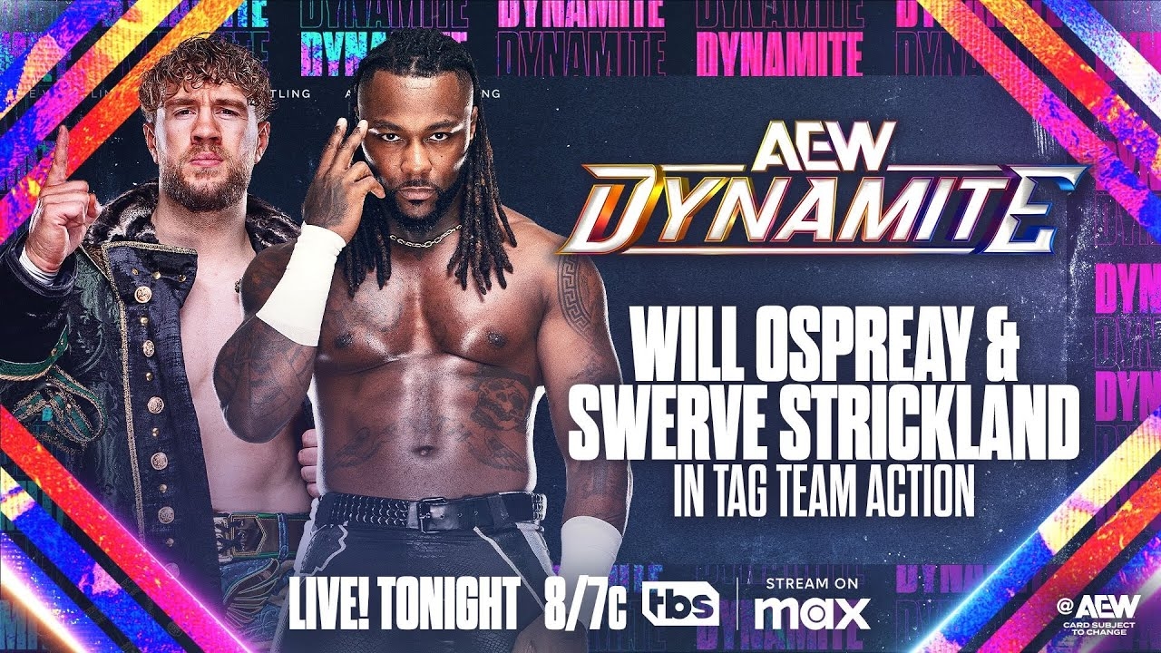 WWE 2K25 Blake Christian & Lee Johnson Vs. Will Ospreay & Swerve Strickland - AEW Dynamite 6/25/25