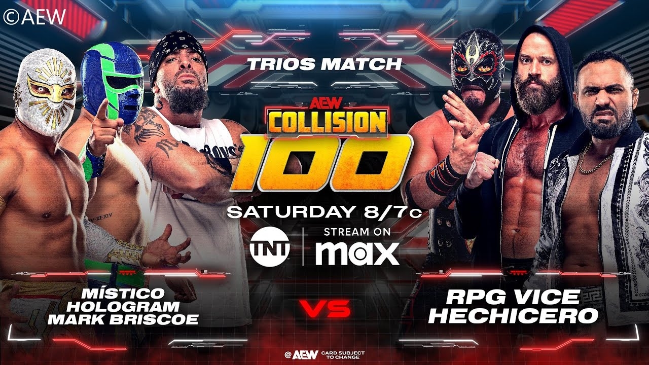 Mistico & The Conglomeration v The Don Callis Family / Trios Match / AEW Collision #100 / WWE 2K25