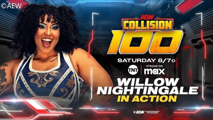 Willow Nightingale v Vipress / Singles Match / AEW Collision #100 / WWE 2K25