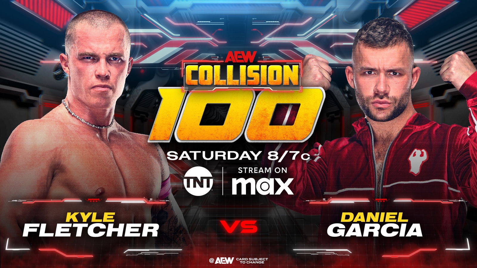 AEW Collision results: Daniel Garcia vs. Kyle Fletcher - F4W/WON