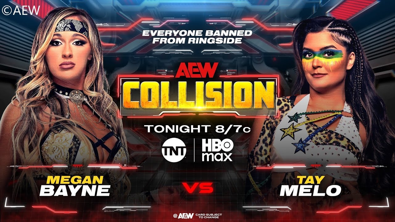 Megan Bayne v Tay Melo / Singles Match / AEW Collision #102 / WWE 2K25
