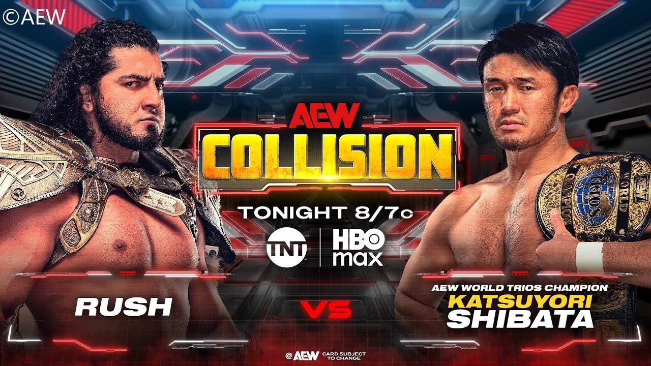 Katsuyori Shibata v Rush / Singles Match / AEW Collision #102 / WWE 2K25