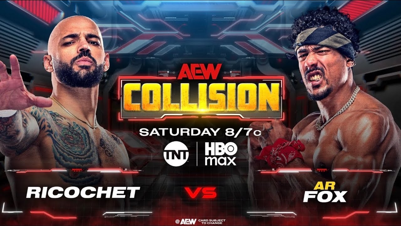 Ricochet vs AR Fox | AEW COLLISION 19.7.2025