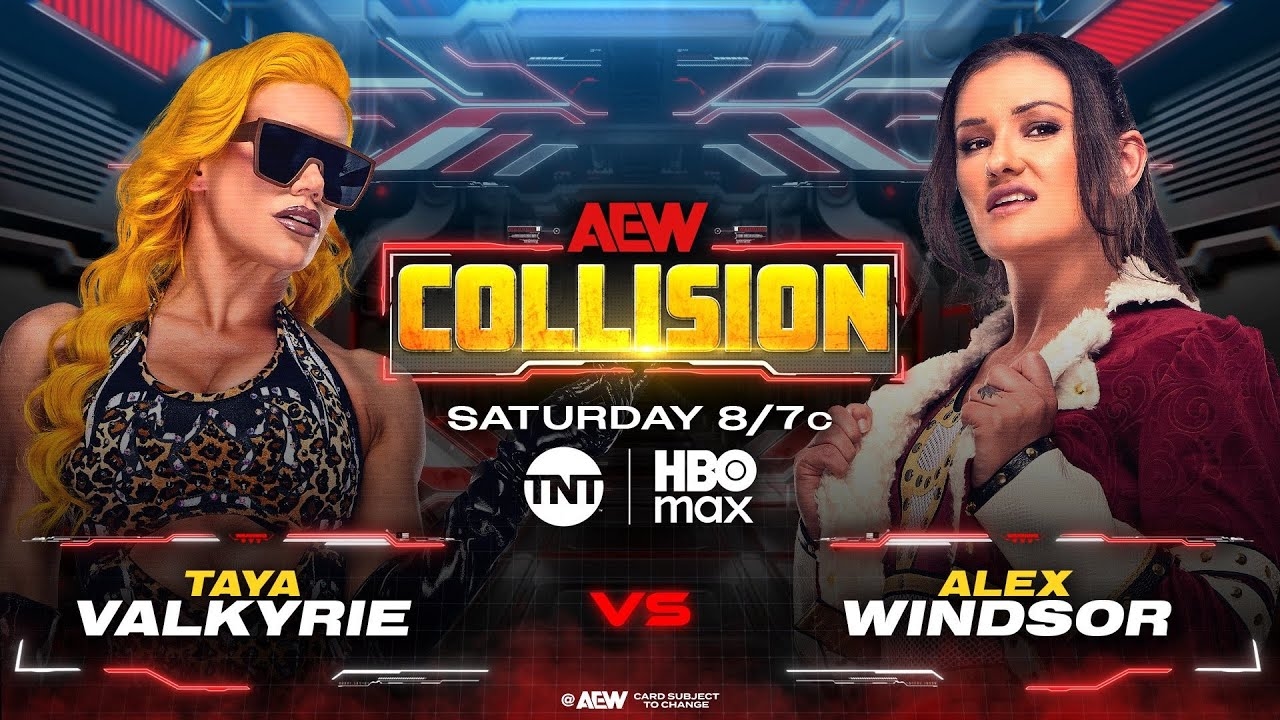 WWE 2K25 Taya Valkyrie Vs. Alex Windsor - AEW Collision 7/19/25