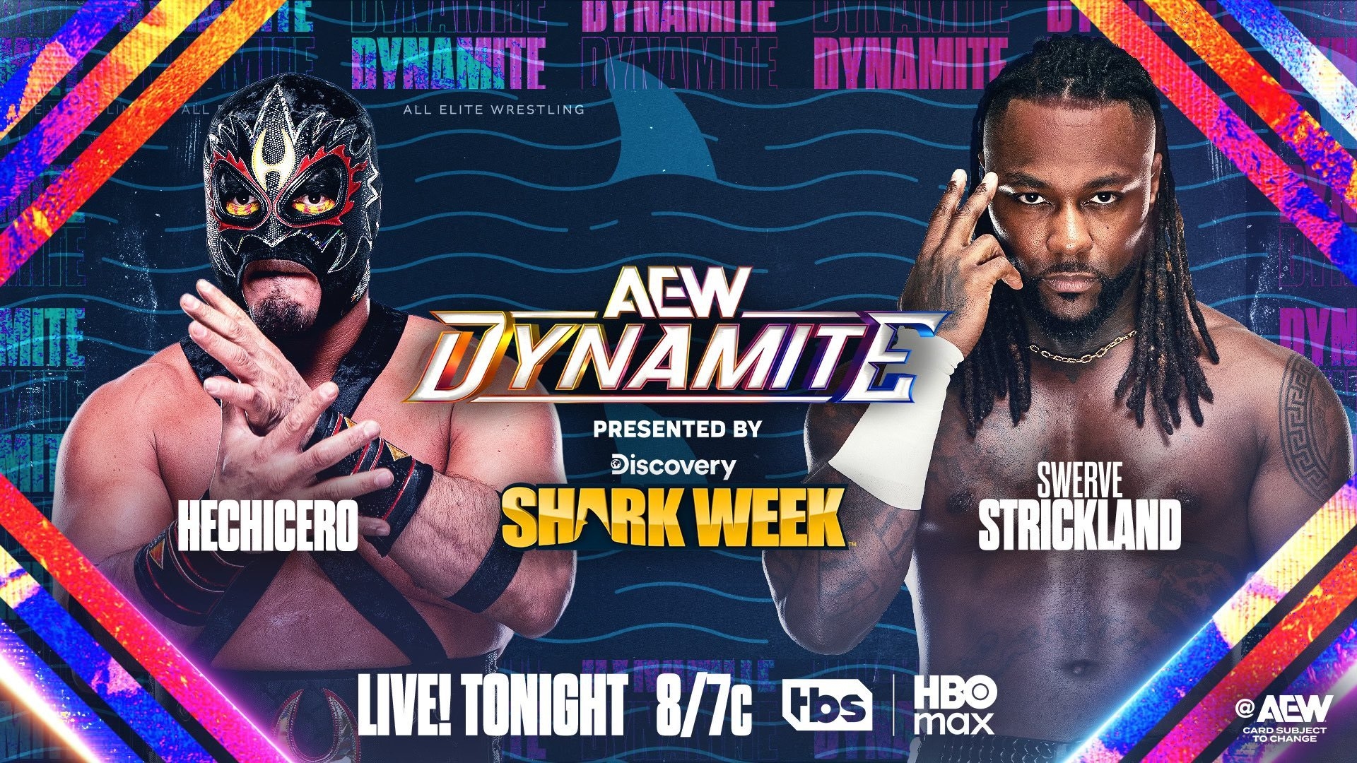 WrestleTalk on X: "OFFICIAL Hechicero vs. Swerve Strickland tonight on AEW  Dynamite! https://t.co/NxyA2Qnlqg" / X
