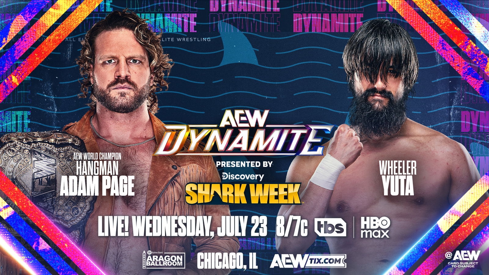 AEW Dynamite live results: Hangman Adam Page vs. Wheeler Yuta - F4W/WON