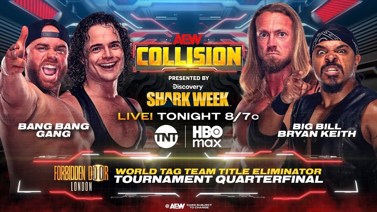 WWE 2K25 Bang Bang Gang Vs. Big Bill & Bryan Keith - AEW Collision 7/26/25