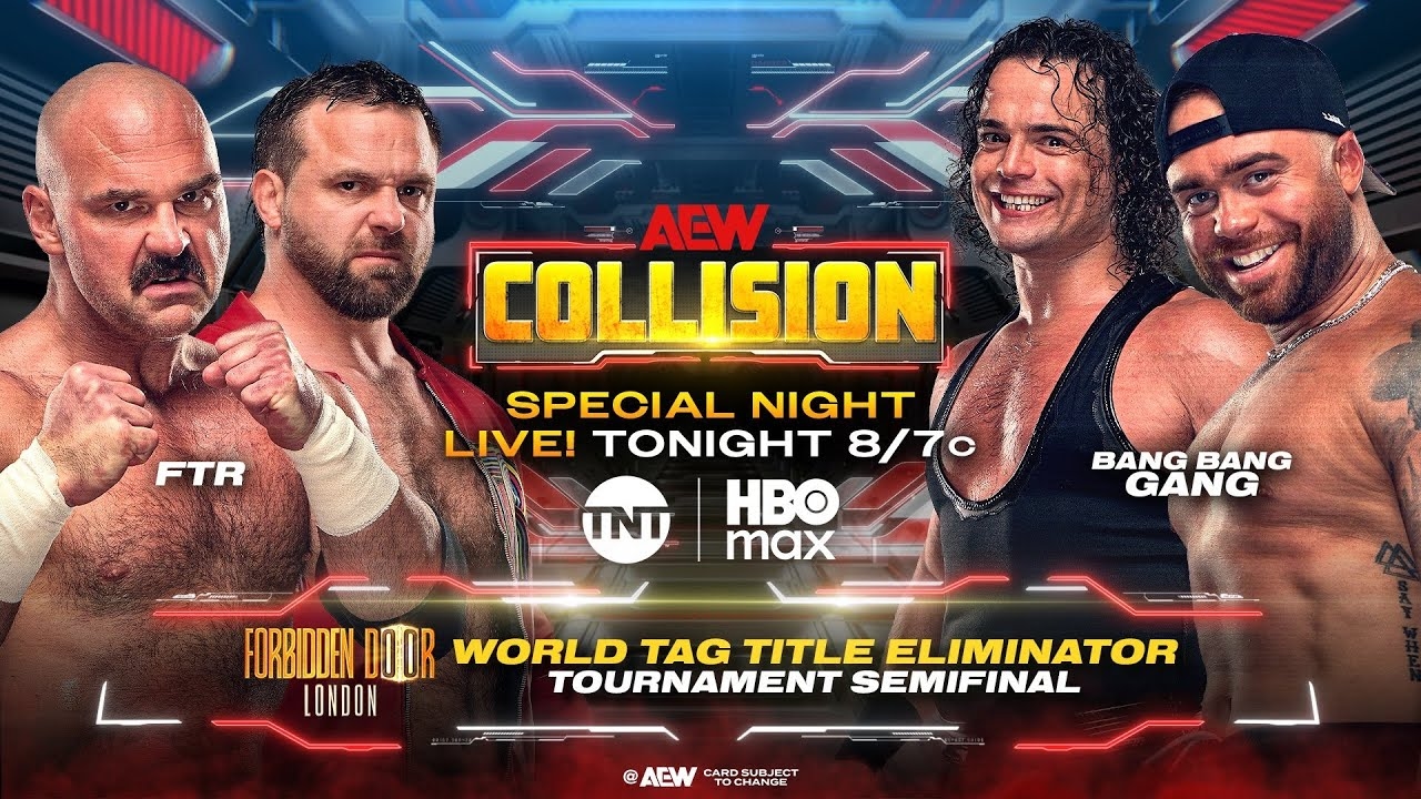 WWE 2K25 FTR Vs.Bang Bang Gang - AEW Collision 7/31/25