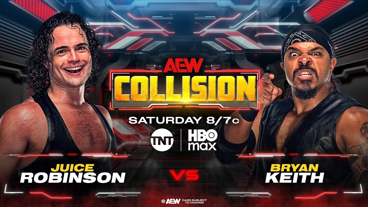 WWE 2K25 Juice Robinson Vs. Bryan Keith - AEW Collision 8/16/25