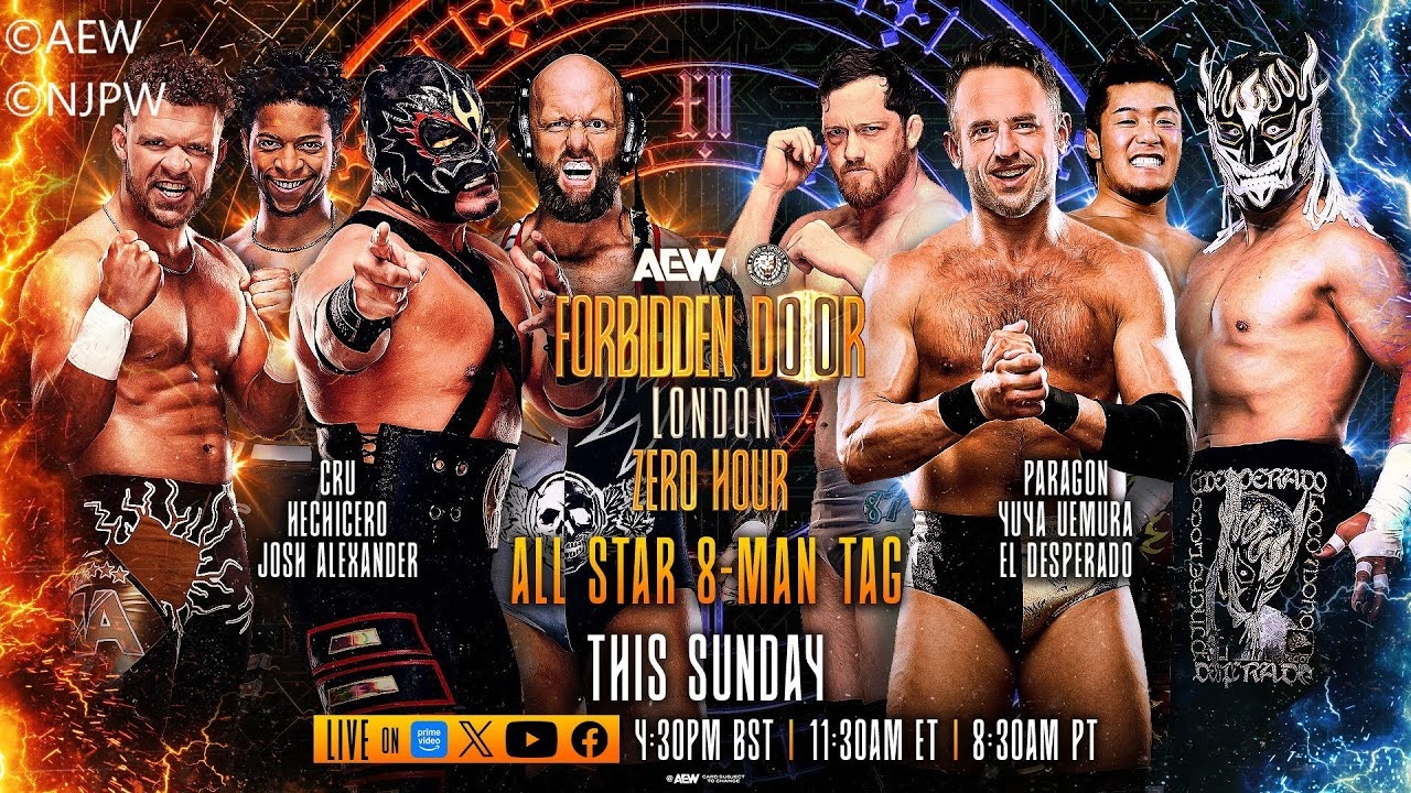 CRU & Don Callis Family v Paragon, Uemura & Desperado / Eight Man Tag Match / FD 2025 / WWE 2K25