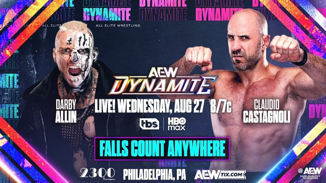 Darby Allin vs Claudio Castagnoli | AEW DYNAMITE 27.8.2025