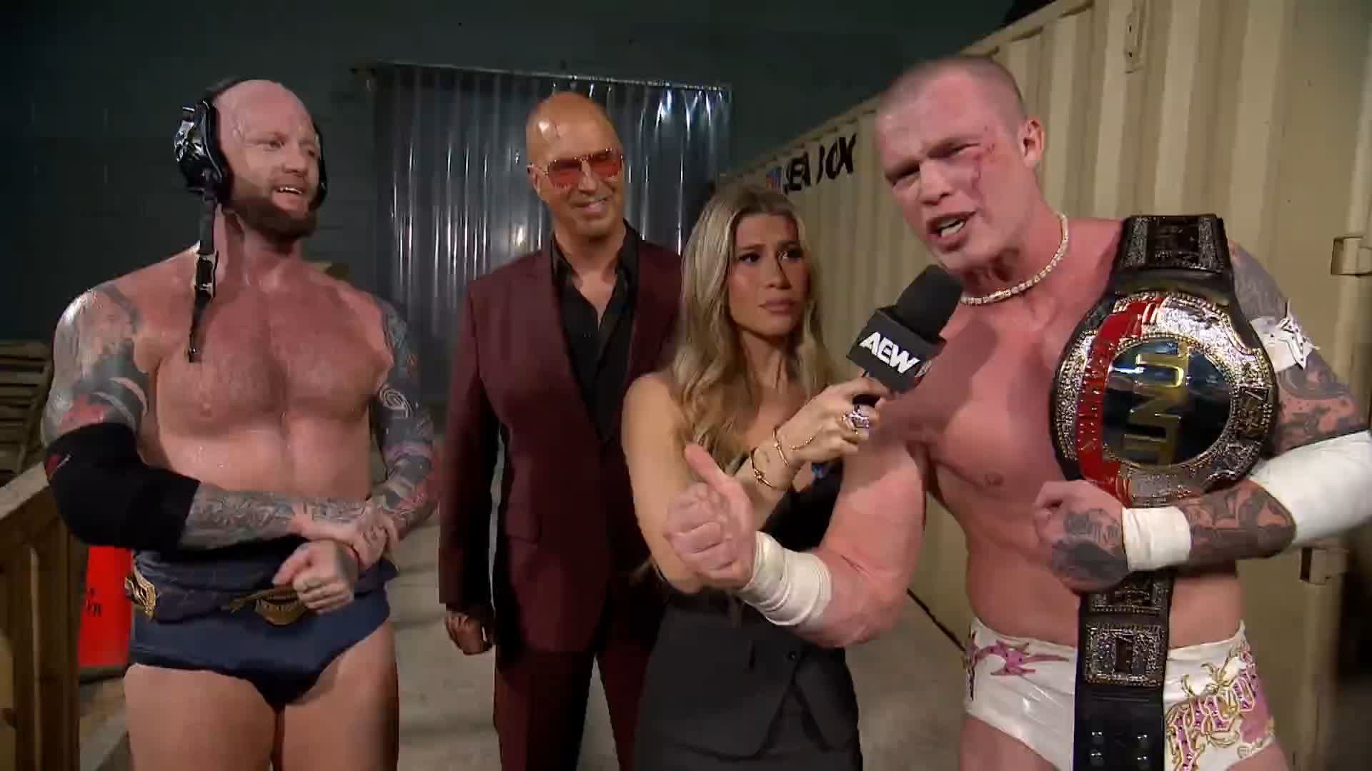 @AEW's video Tweet