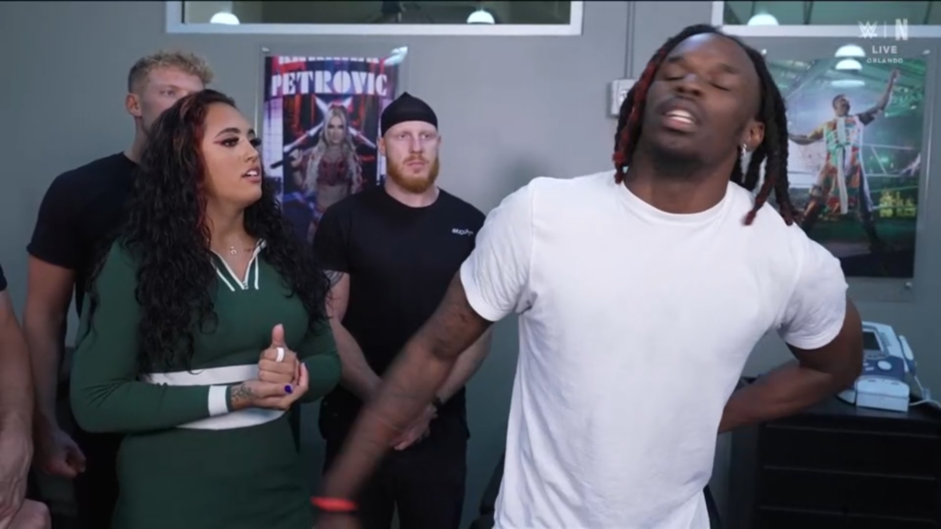 Cory on X: "Ava backstage segment with Je'Von Evans. "Security" escort Je' Von out of the building #WWENXT https://t.co/t72kt37BSD" / X