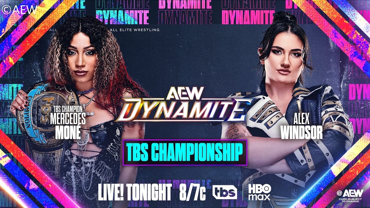 Mercedes Mone (c) v Alex Windsor / AEW TBS Title Match / AEW Dynamite #309 / WWE 2K25