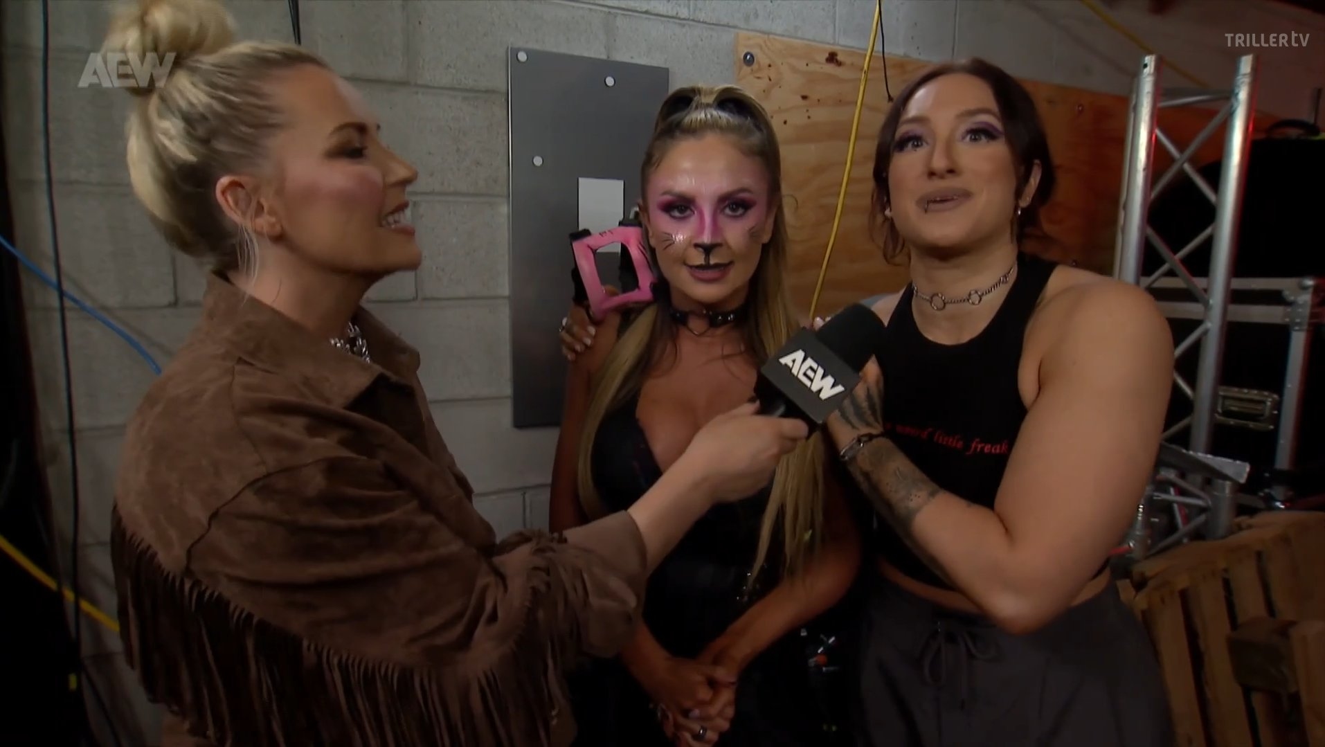 WrestleTalk on X: "Harley Cameron and Kris Statlander are undefeated as a tag team Harley Cameron says they're going straight to the top! "GIVE US BRODIDO!" https://t.co/y7APhh8q4L" / X