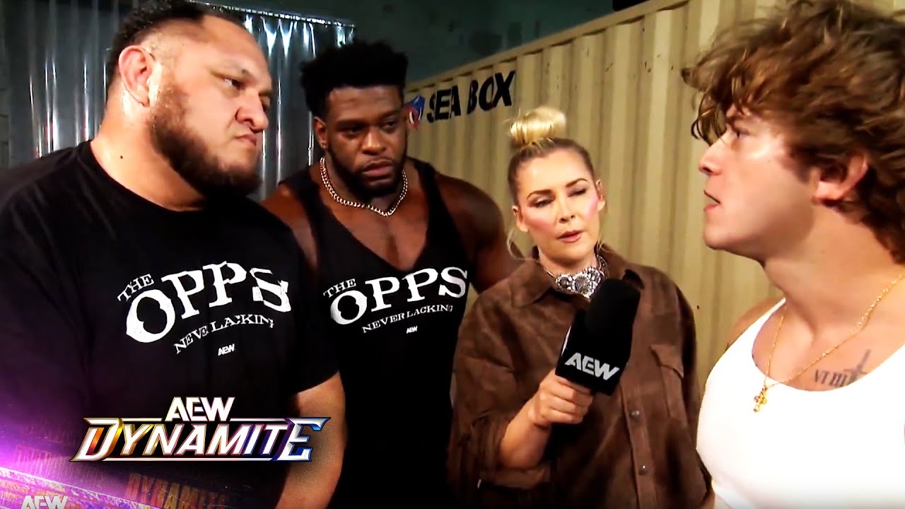 HOOK Confronts The Opps & Samoa Joe Over Trios Title Match Drama!