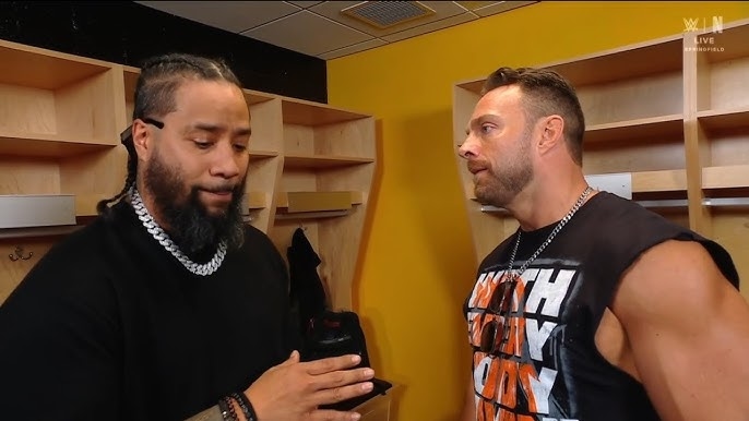 LA Knight confronts Jimmy Uso | WWE RAW 09/15/2025
