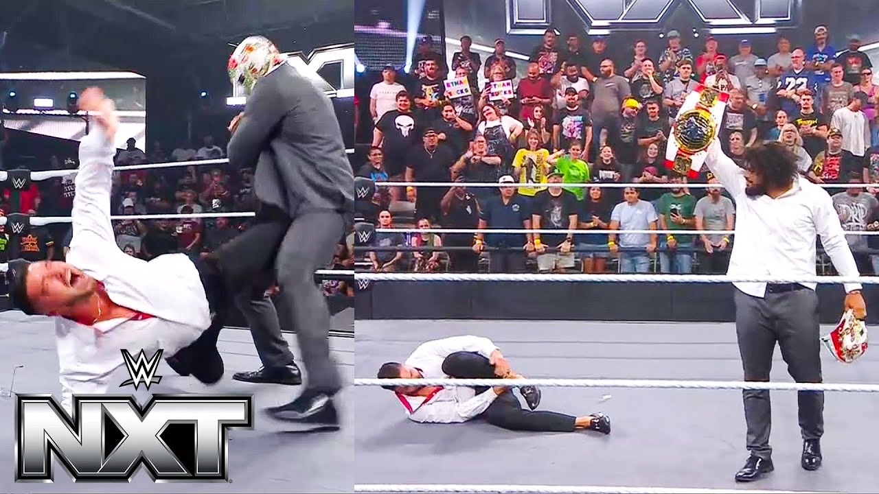 Ethan Page HUMILIATED After Tavion Heights Shocking NXT Unmasking!