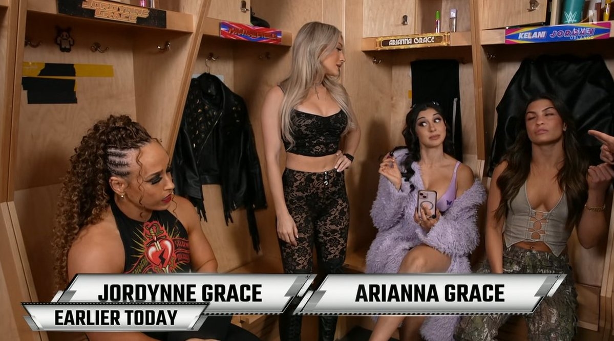 FabiShow (@fabien_fichaux): "Backstage segment with Jordynne Grace and  Arianna ..."