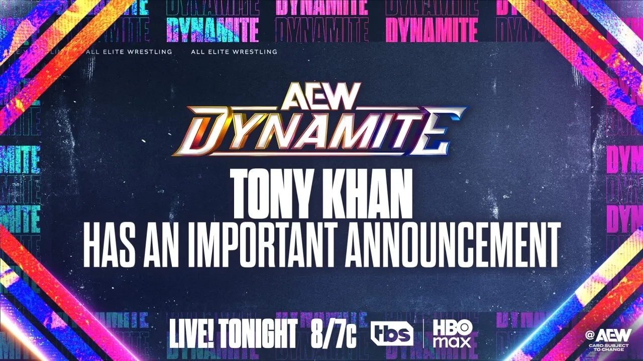 Tony Khan's Important Announcement On AEW Dynamite Revealed - Wrestlezone