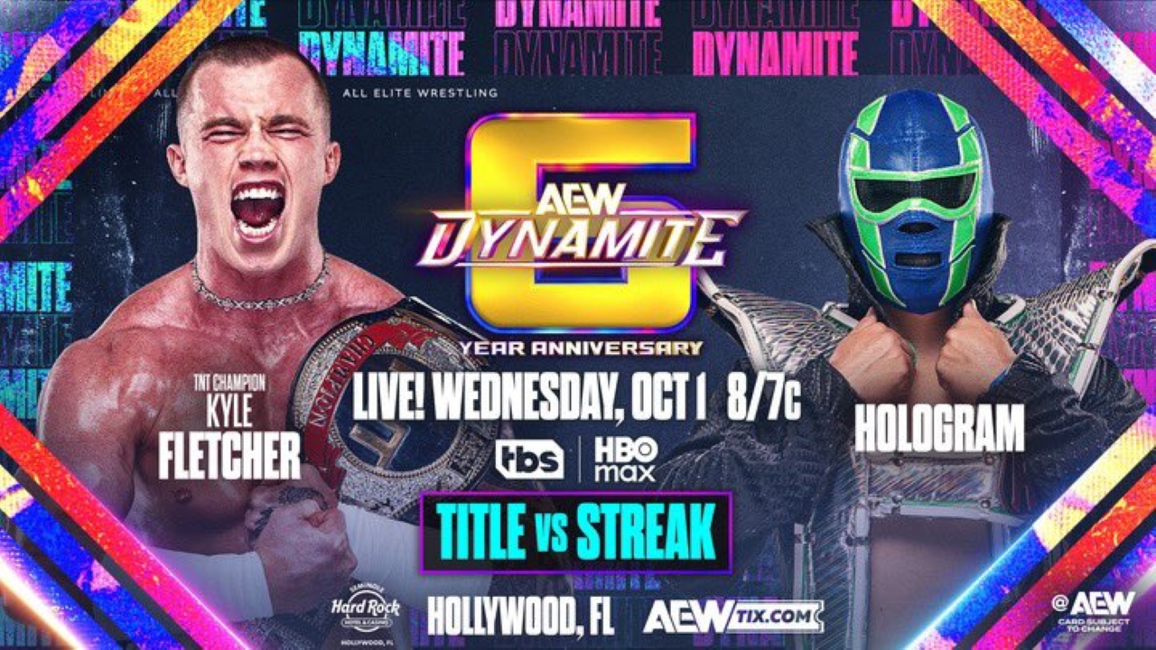 Title vs. Streak And More Announced For AEW Dynamite 6th Anniversary -  Wrestlezone